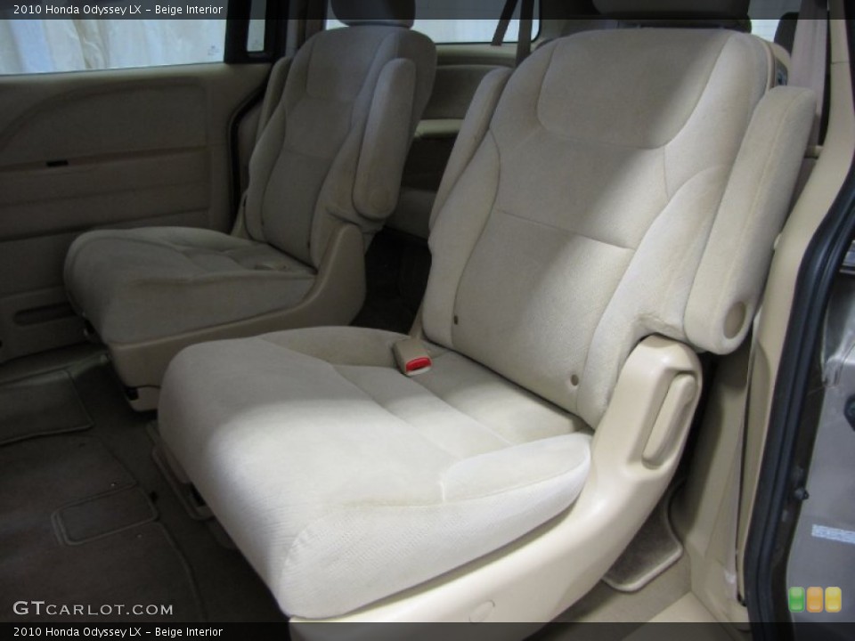 Beige Interior Rear Seat for the 2010 Honda Odyssey LX #85710055