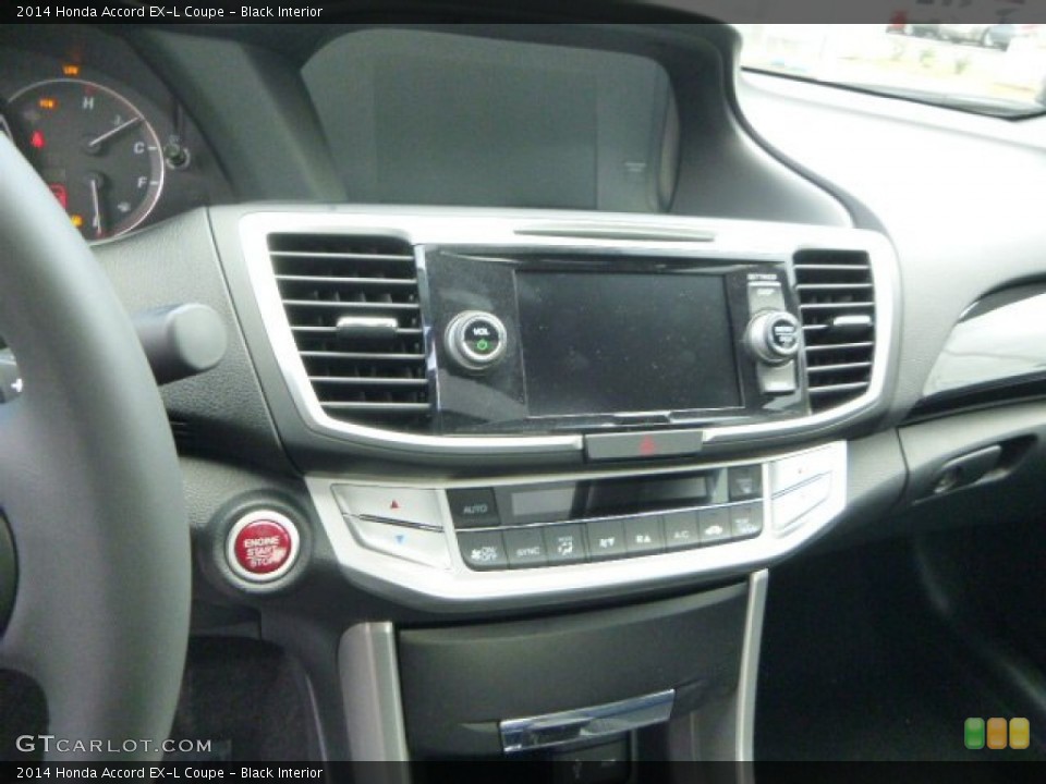 Black Interior Controls for the 2014 Honda Accord EX-L Coupe #85710070