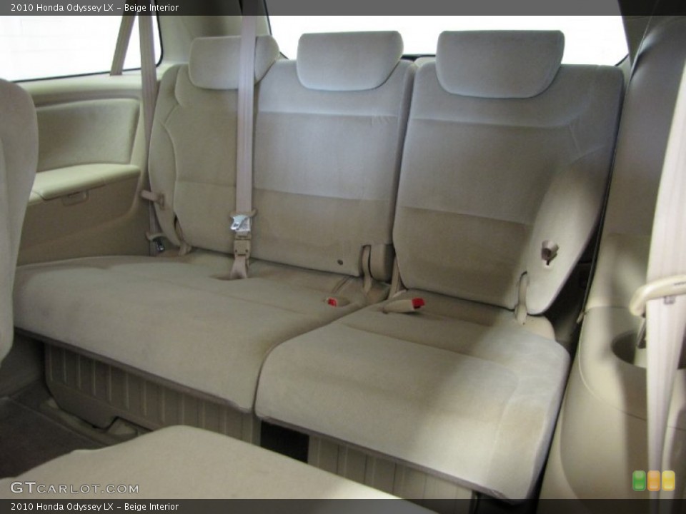 Beige Interior Rear Seat for the 2010 Honda Odyssey LX #85710077