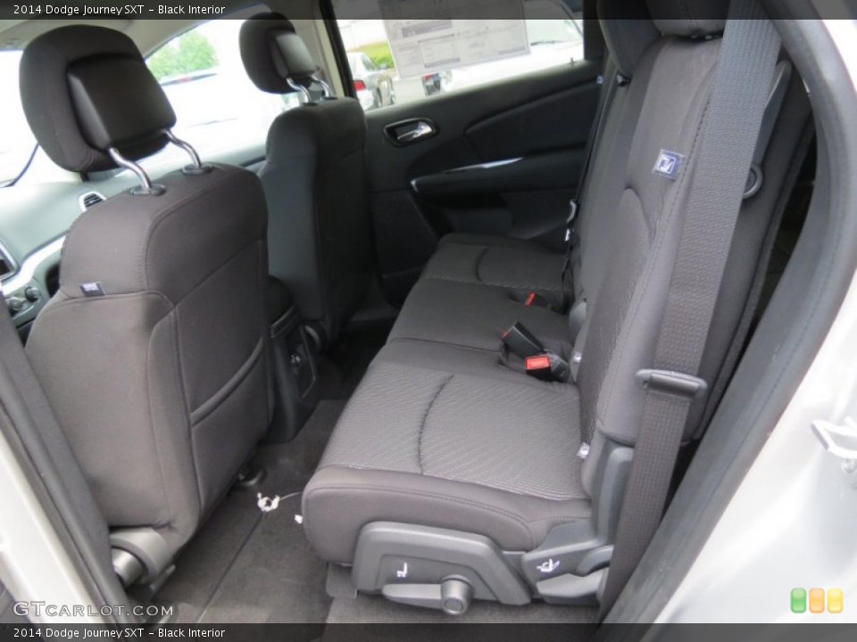 Black Interior Rear Seat for the 2014 Dodge Journey SXT #85710163