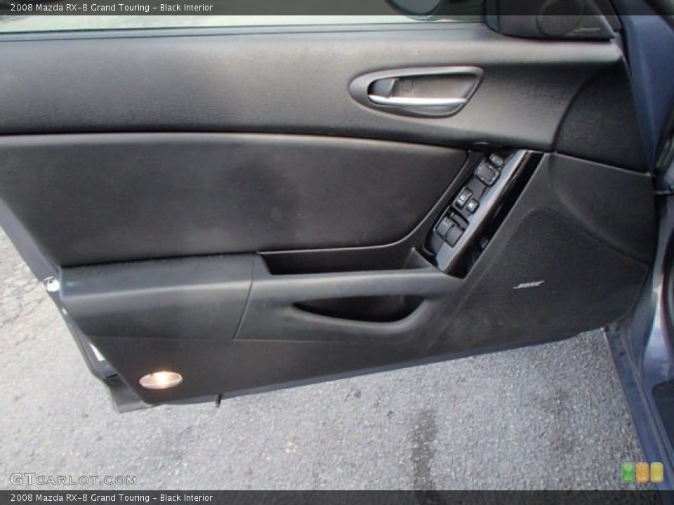 Black Interior Door Panel for the 2008 Mazda RX-8 Grand Touring #85715602