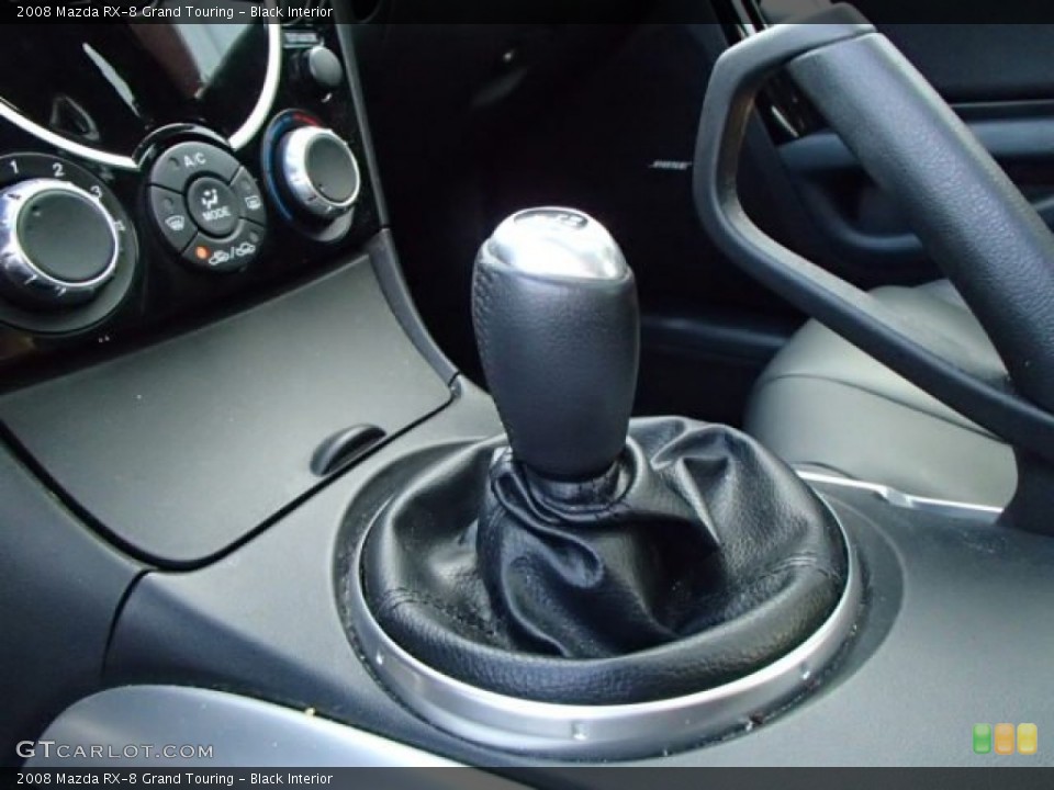 Black Interior Transmission for the 2008 Mazda RX-8 Grand Touring #85715731