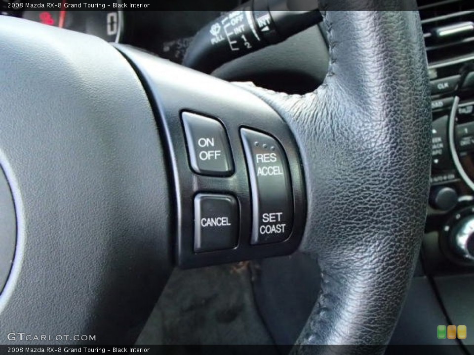 Black Interior Controls for the 2008 Mazda RX-8 Grand Touring #85715815