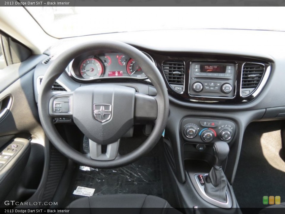 Black Interior Dashboard for the 2013 Dodge Dart SXT #85716487