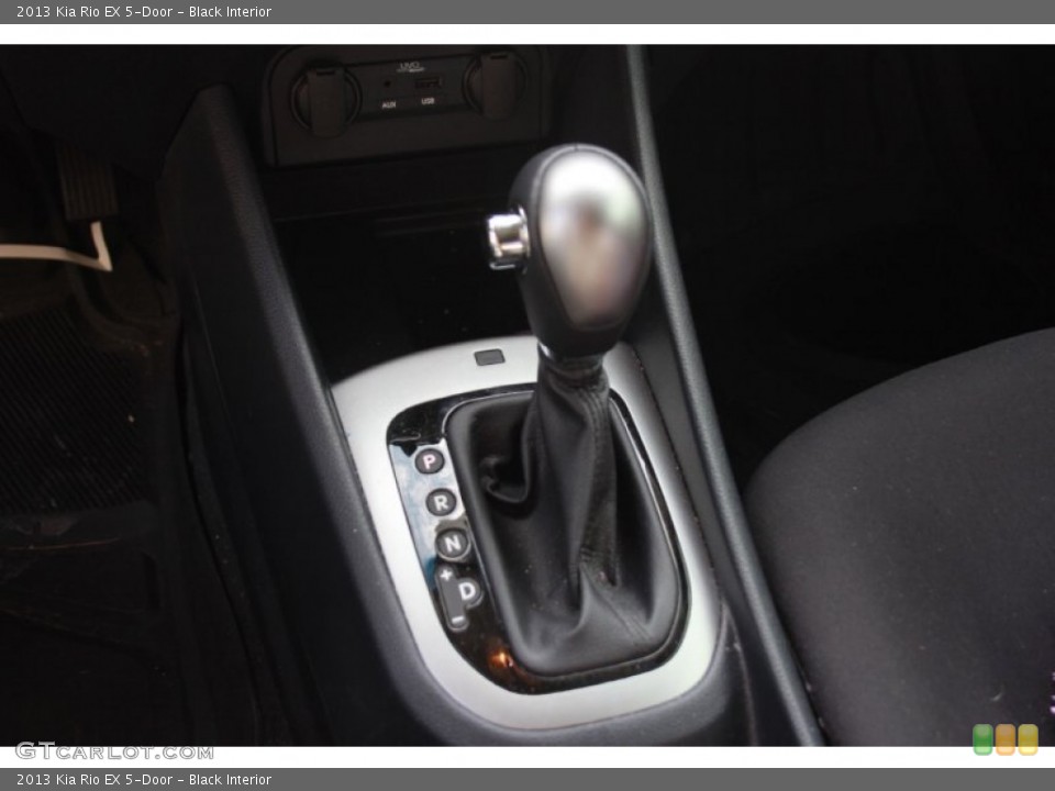 Black Interior Transmission for the 2013 Kia Rio EX 5-Door #85717150