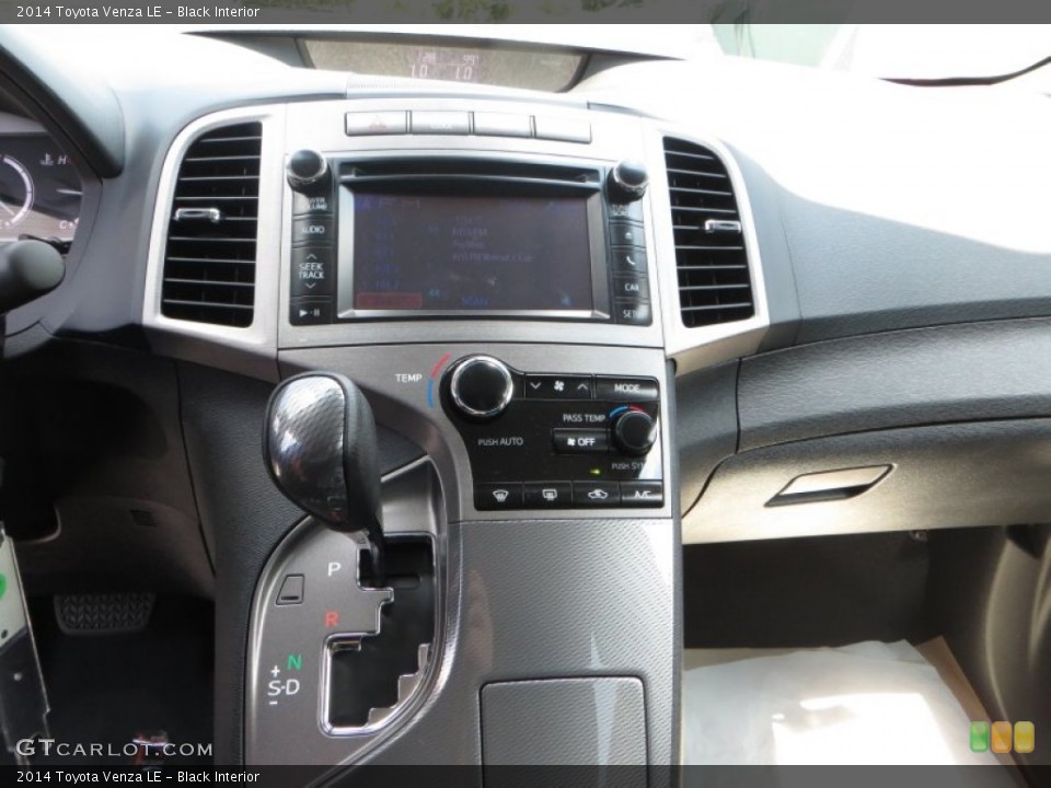 Black Interior Controls for the 2014 Toyota Venza LE #85718257