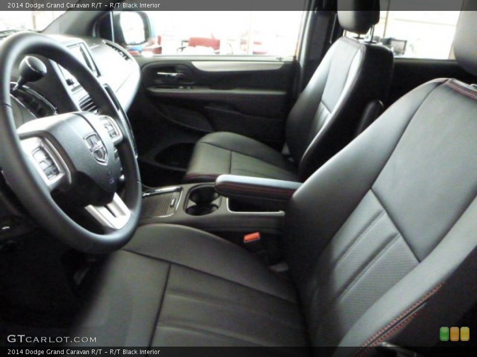 R/T Black Interior Front Seat for the 2014 Dodge Grand Caravan R/T #85719865
