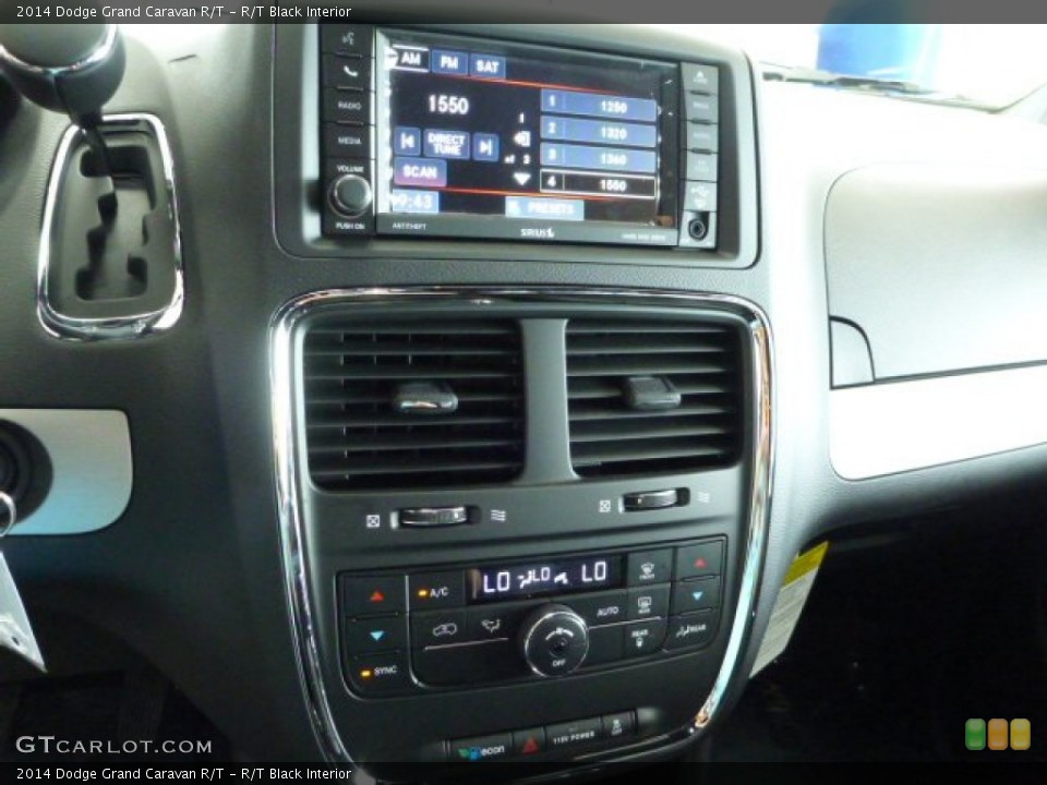 R/T Black Interior Controls for the 2014 Dodge Grand Caravan R/T #85720072
