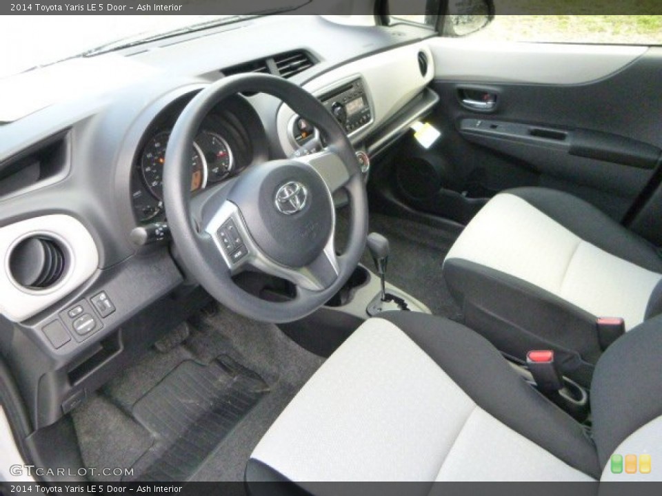 Ash Interior Prime Interior for the 2014 Toyota Yaris LE 5 Door #85720312