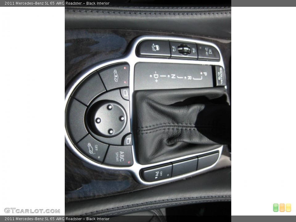 Black Interior Controls for the 2011 Mercedes-Benz SL 65 AMG Roadster #85722148