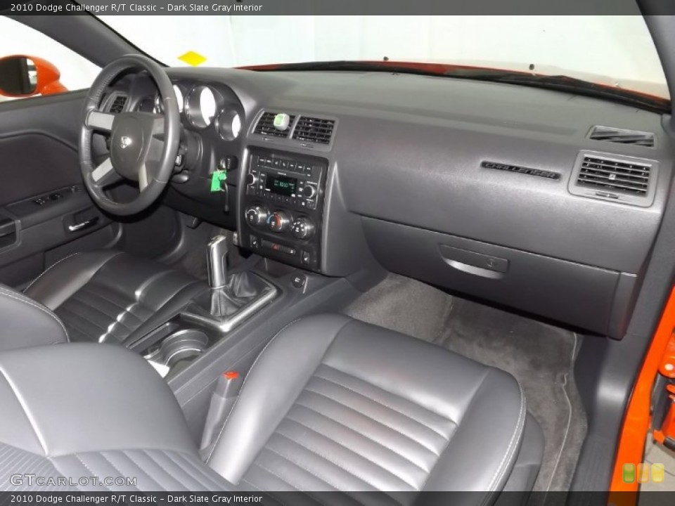 Dark Slate Gray Interior Dashboard for the 2010 Dodge Challenger R/T Classic #85722274