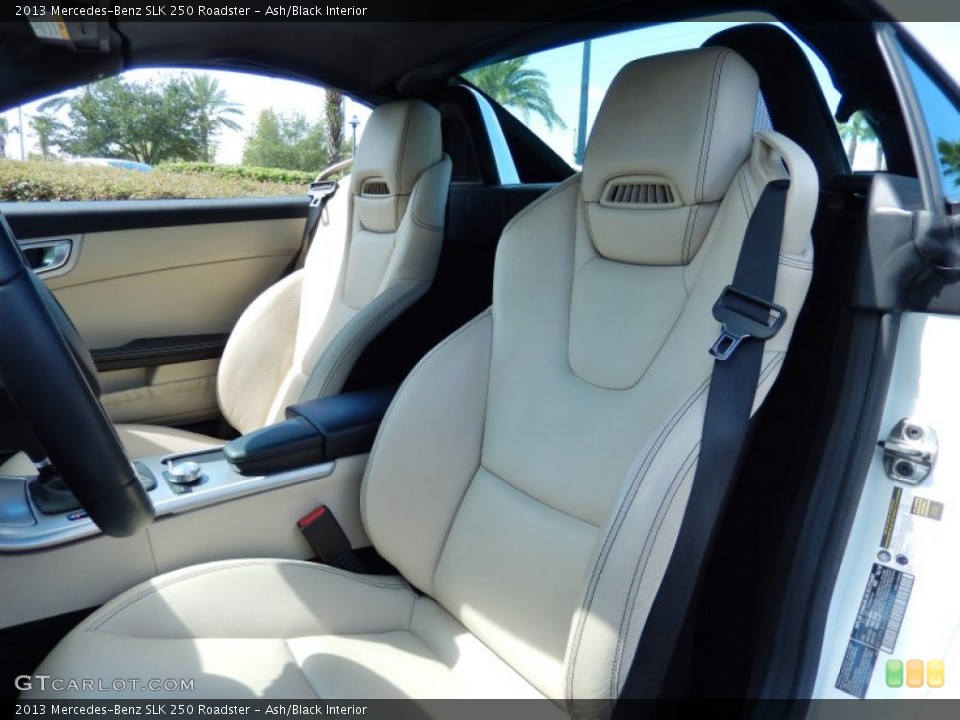 Ash/Black Interior Front Seat for the 2013 Mercedes-Benz SLK 250 Roadster #85724818