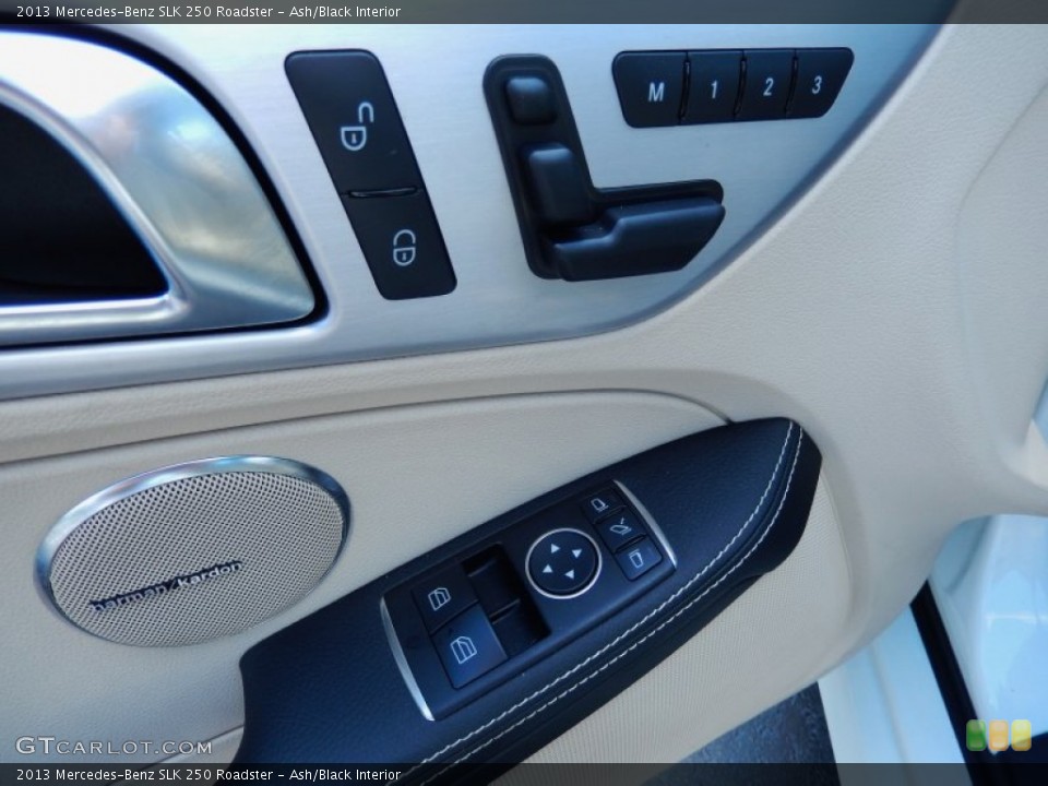 Ash/Black Interior Controls for the 2013 Mercedes-Benz SLK 250 Roadster #85724839