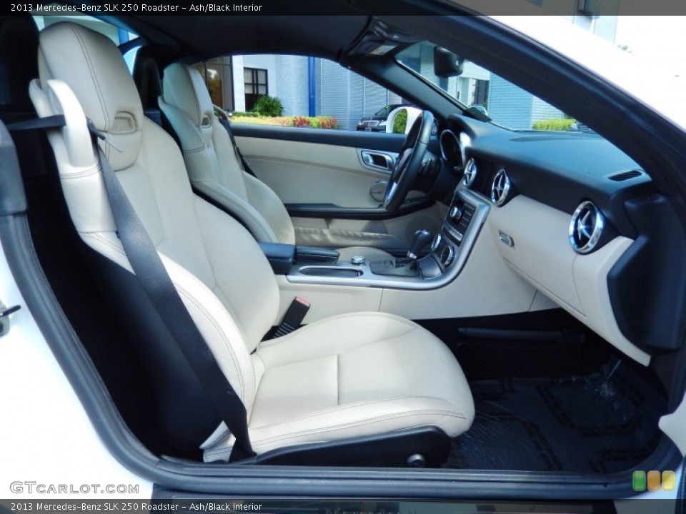 Ash/Black Interior Front Seat for the 2013 Mercedes-Benz SLK 250 Roadster #85724860
