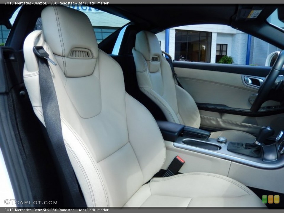 Ash/Black Interior Front Seat for the 2013 Mercedes-Benz SLK 250 Roadster #85724884