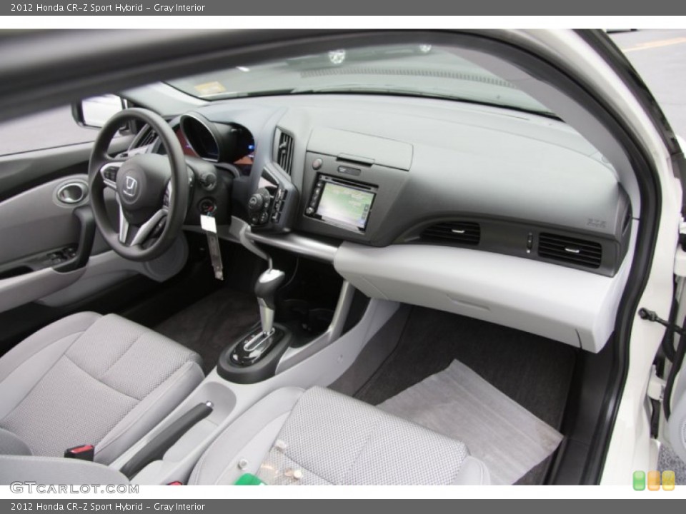 Gray Interior Dashboard for the 2012 Honda CR-Z Sport Hybrid #85724902