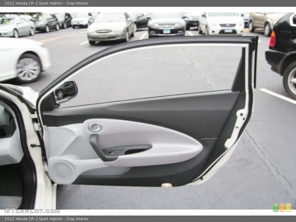 Gray Interior Door Panel for the 2012 Honda CR-Z Sport Hybrid #85725085
