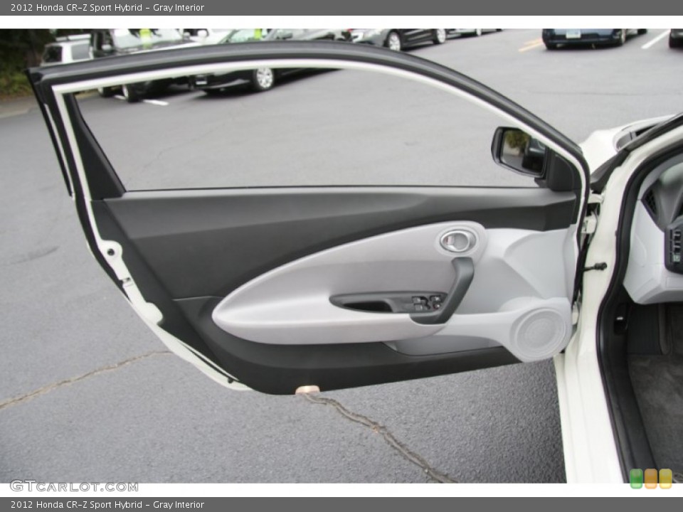 Gray Interior Door Panel for the 2012 Honda CR-Z Sport Hybrid #85725105