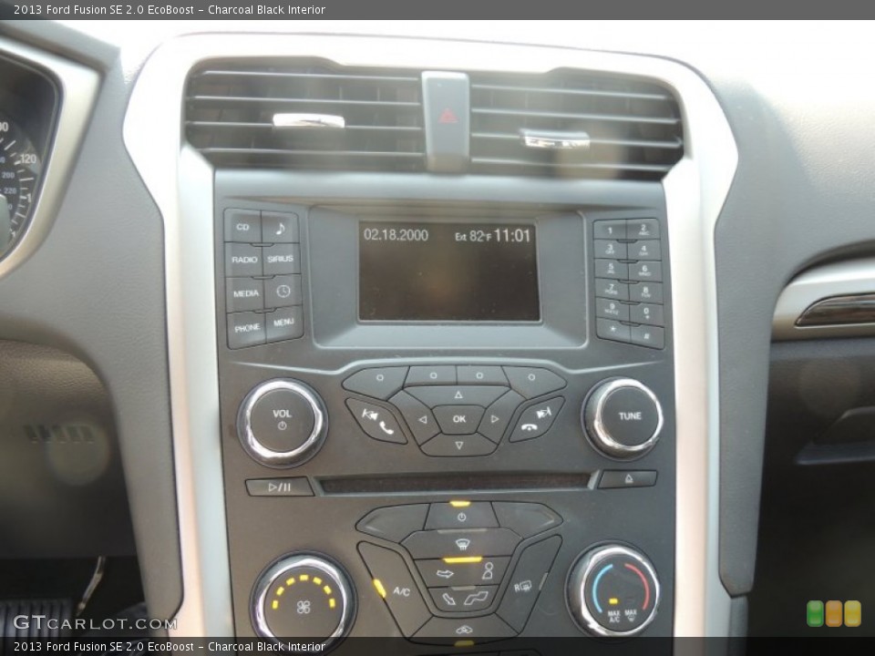 Charcoal Black Interior Controls for the 2013 Ford Fusion SE 2.0 EcoBoost #85730503