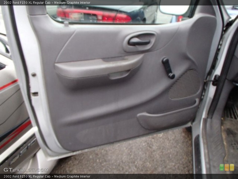 Medium Graphite Interior Door Panel for the 2002 Ford F150 XL Regular Cab #85731358