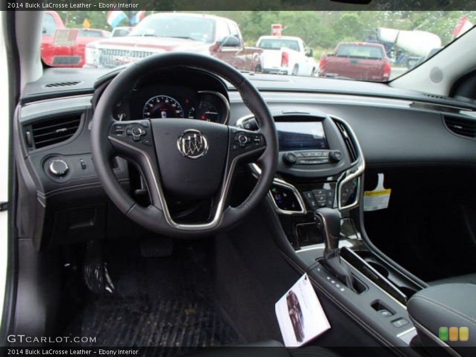 Ebony Interior Dashboard for the 2014 Buick LaCrosse Leather #85732690