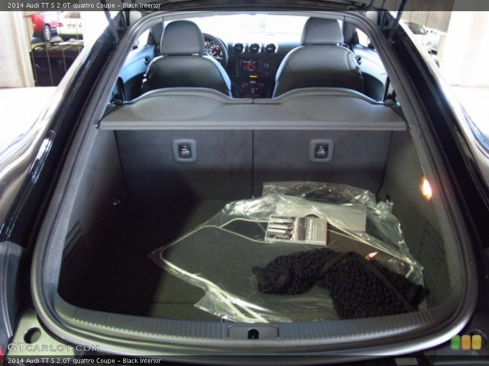Black Interior Trunk for the 2014 Audi TT S 2.0T quattro Coupe #85735425