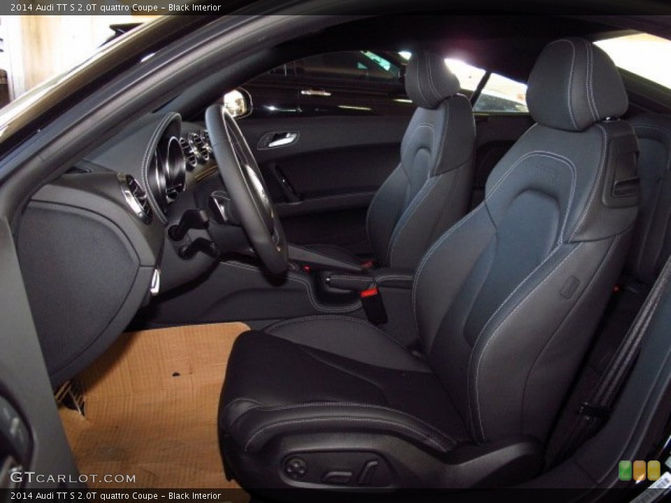Black Interior Front Seat for the 2014 Audi TT S 2.0T quattro Coupe #85735465