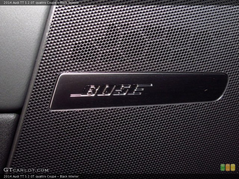 Black Interior Audio System for the 2014 Audi TT S 2.0T quattro Coupe #85735570