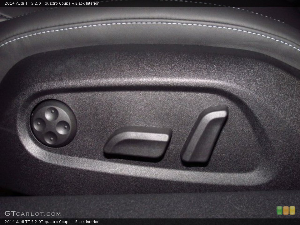Black Interior Controls for the 2014 Audi TT S 2.0T quattro Coupe #85735591