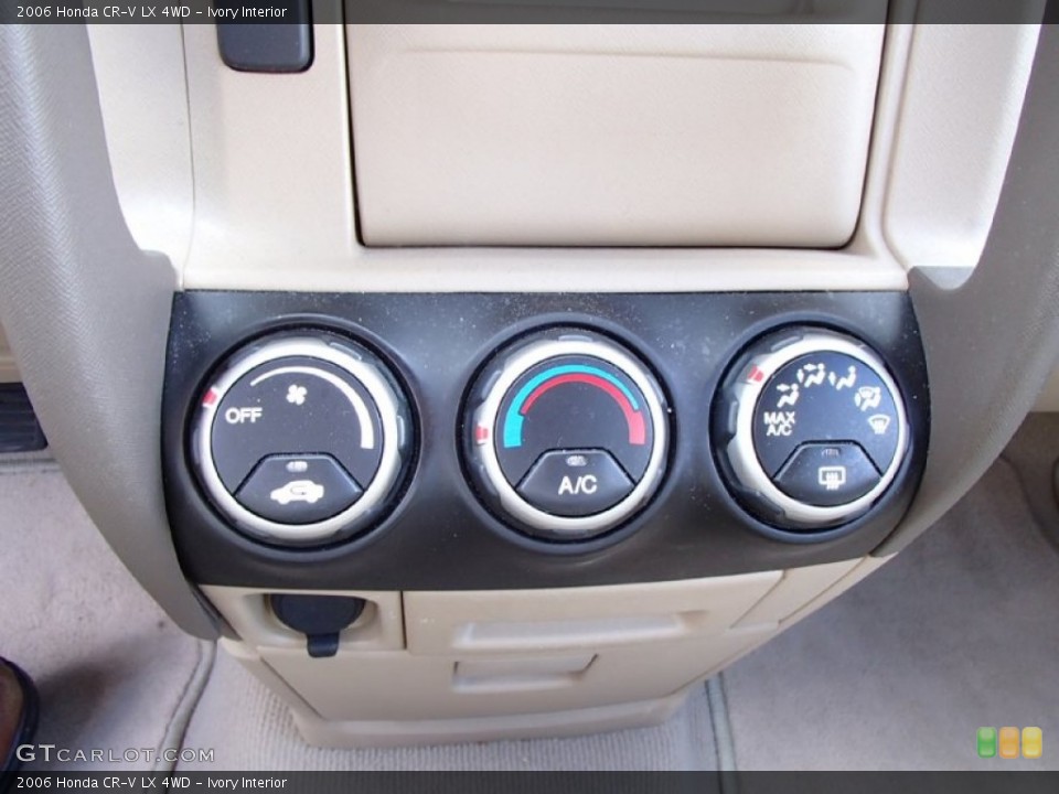 Ivory Interior Controls for the 2006 Honda CR-V LX 4WD #85736308