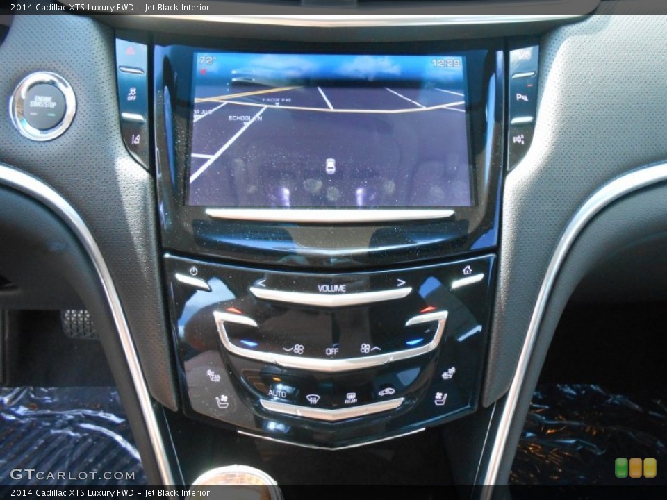 Jet Black Interior Controls for the 2014 Cadillac XTS Luxury FWD #85737088