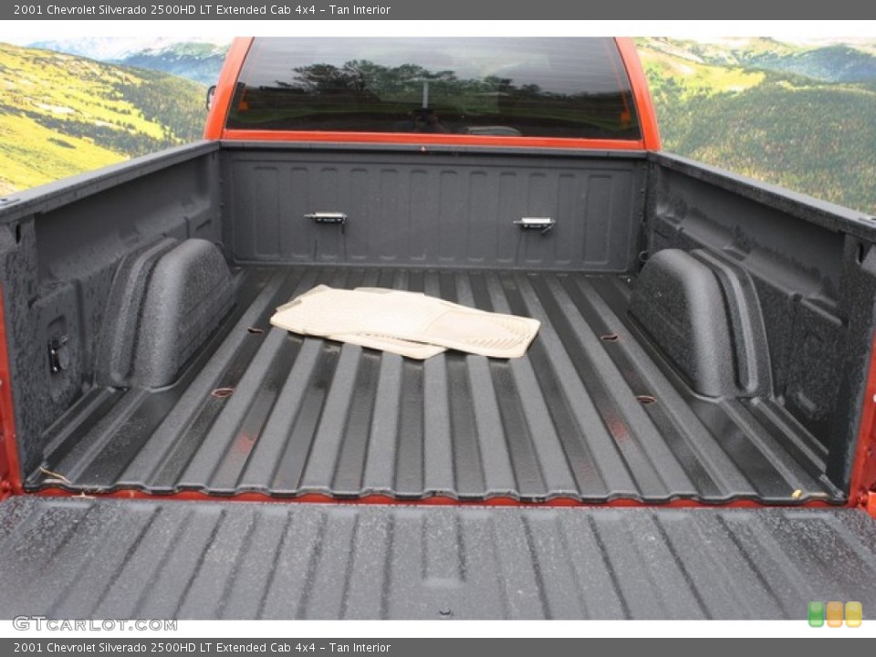 Tan Interior Trunk for the 2001 Chevrolet Silverado 2500HD LT Extended Cab 4x4 #85737556