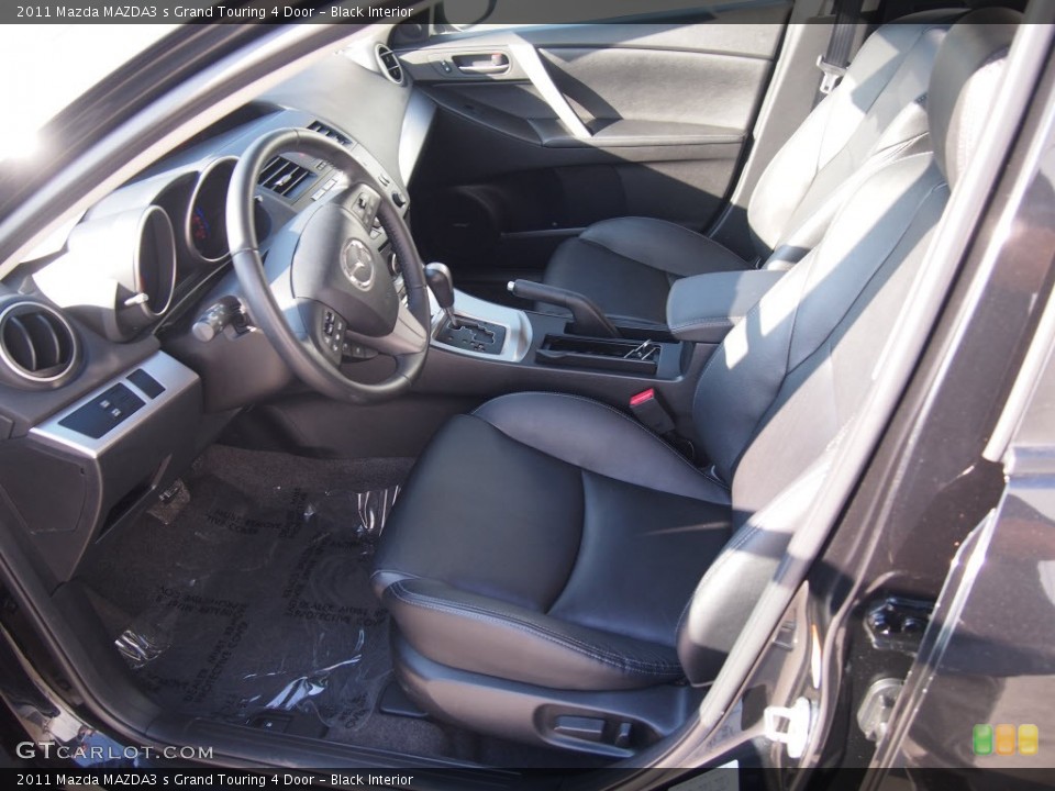 Black Interior Photo for the 2011 Mazda MAZDA3 s Grand Touring 4 Door #85741105