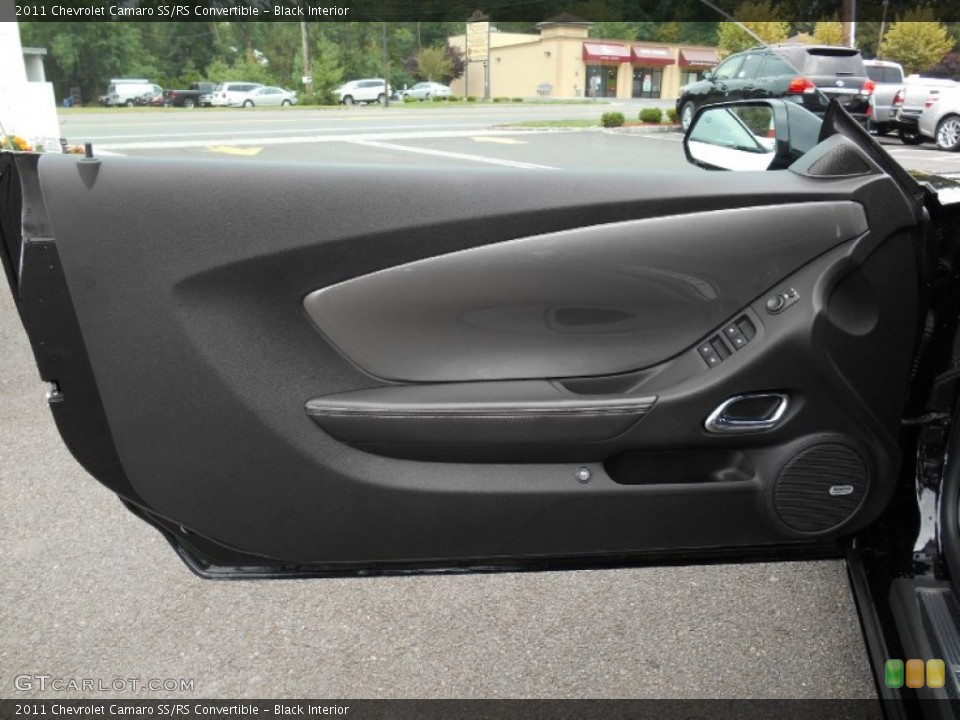 Black Interior Door Panel for the 2011 Chevrolet Camaro SS/RS Convertible #85749177