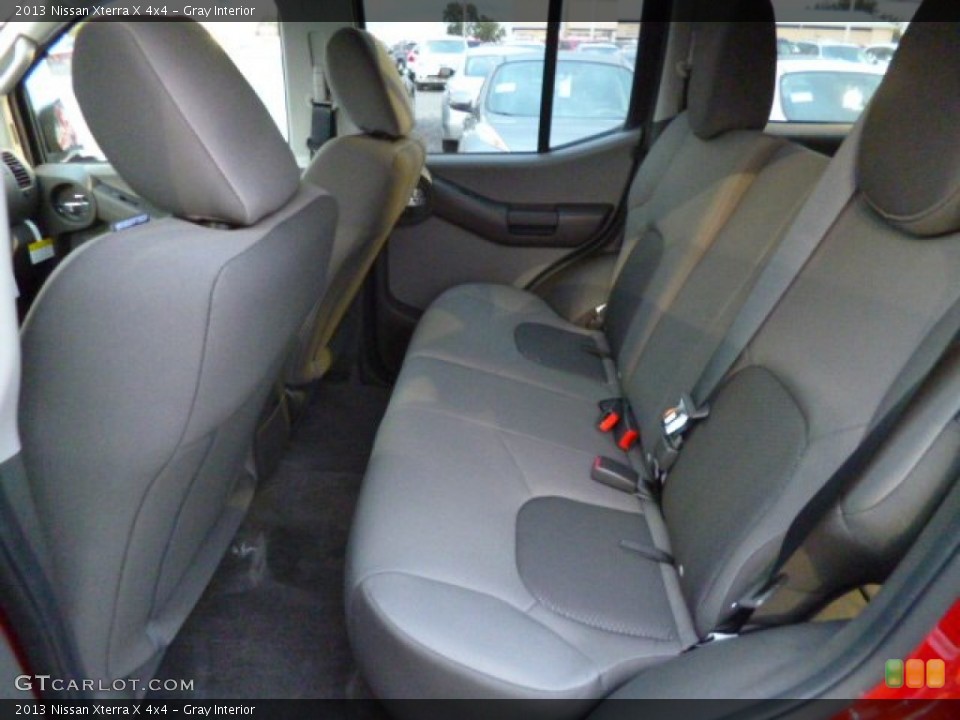 Gray Interior Rear Seat for the 2013 Nissan Xterra X 4x4 #85750092