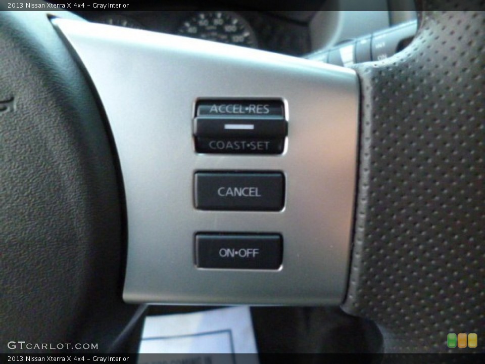 Gray Interior Controls for the 2013 Nissan Xterra X 4x4 #85750191
