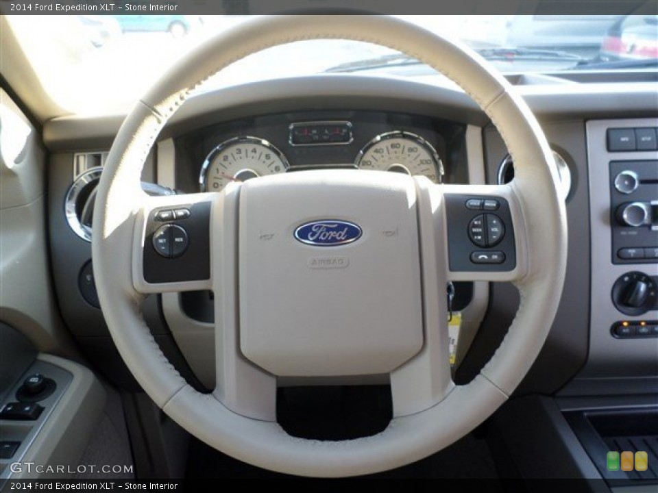 Stone Interior Steering Wheel for the 2014 Ford Expedition XLT #85753830