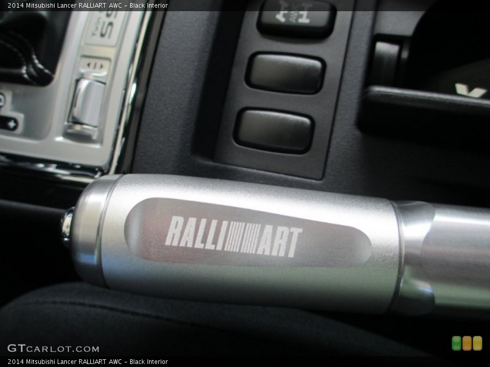 Black Interior Controls for the 2014 Mitsubishi Lancer RALLIART AWC #85756509
