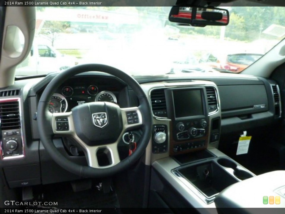 Black Interior Dashboard for the 2014 Ram 1500 Laramie Quad Cab 4x4 #85760238