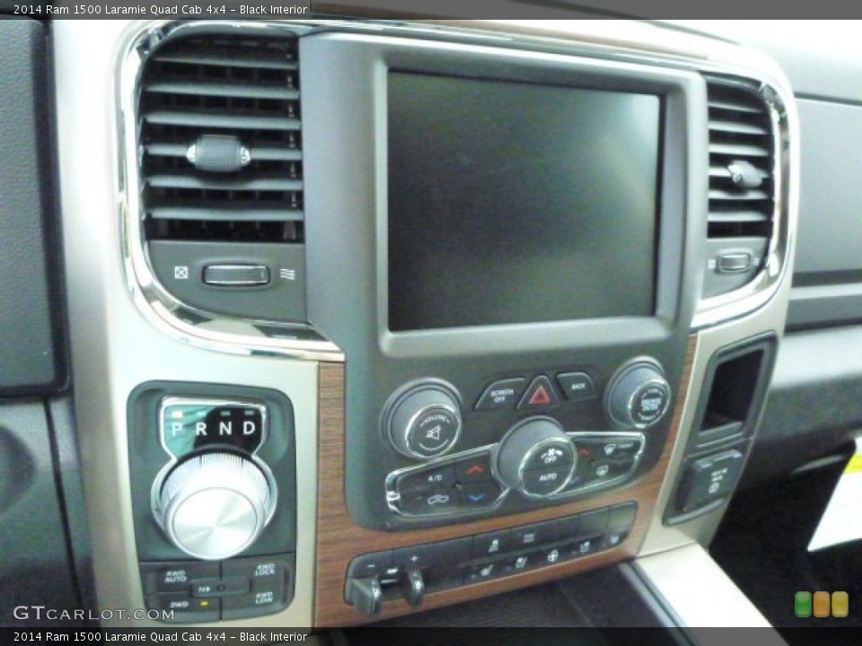 Black Interior Controls for the 2014 Ram 1500 Laramie Quad Cab 4x4 #85760376
