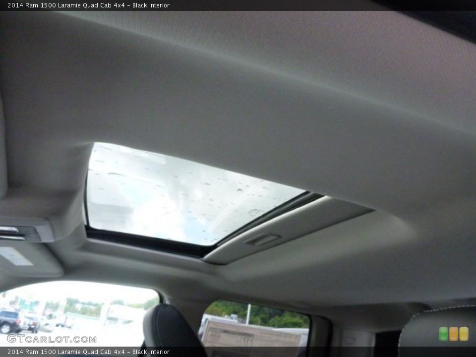 Black Interior Sunroof for the 2014 Ram 1500 Laramie Quad Cab 4x4 #85760725