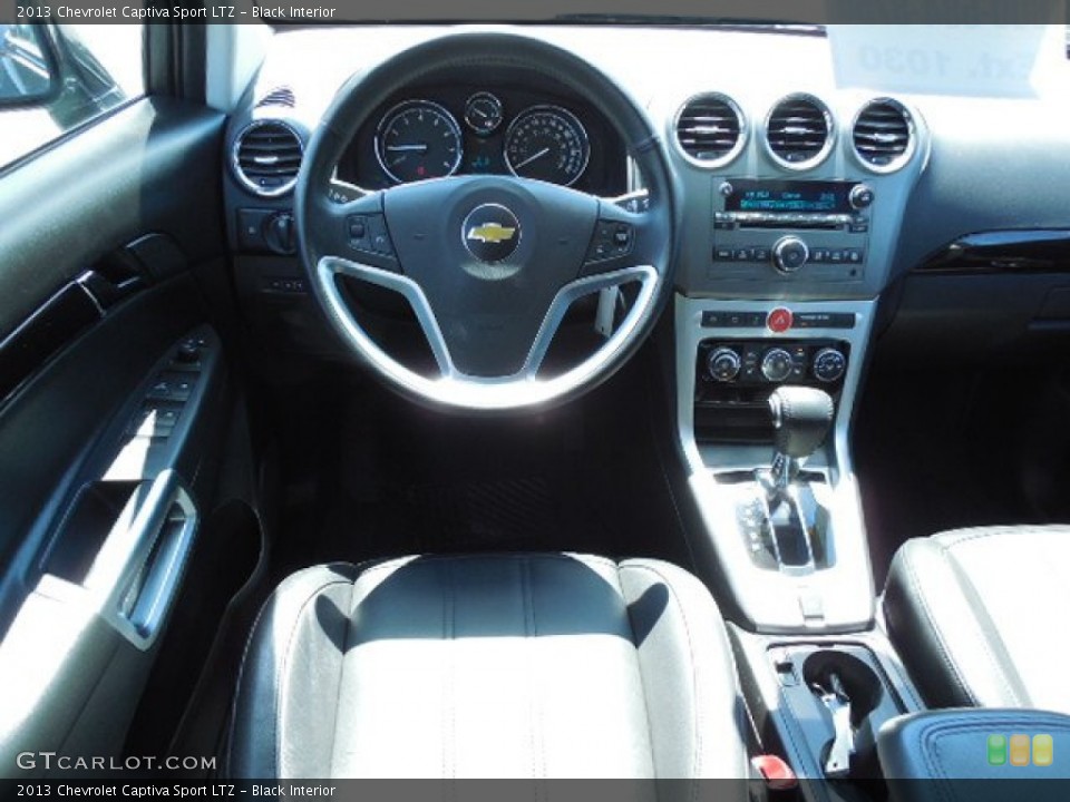 Black Interior Dashboard for the 2013 Chevrolet Captiva Sport LTZ #85760766