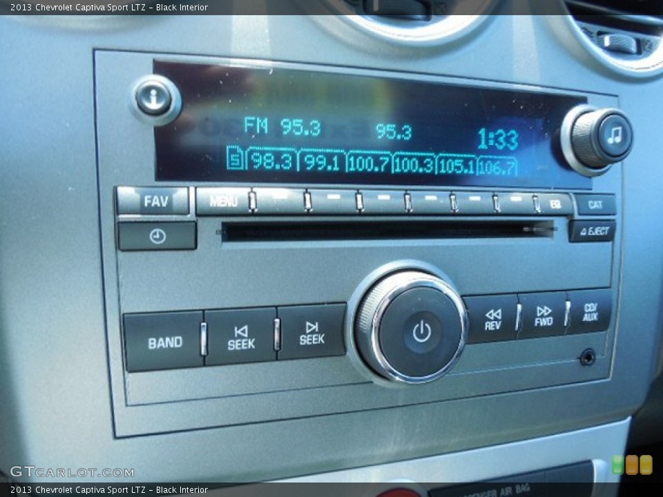Black Interior Audio System for the 2013 Chevrolet Captiva Sport LTZ #85761062