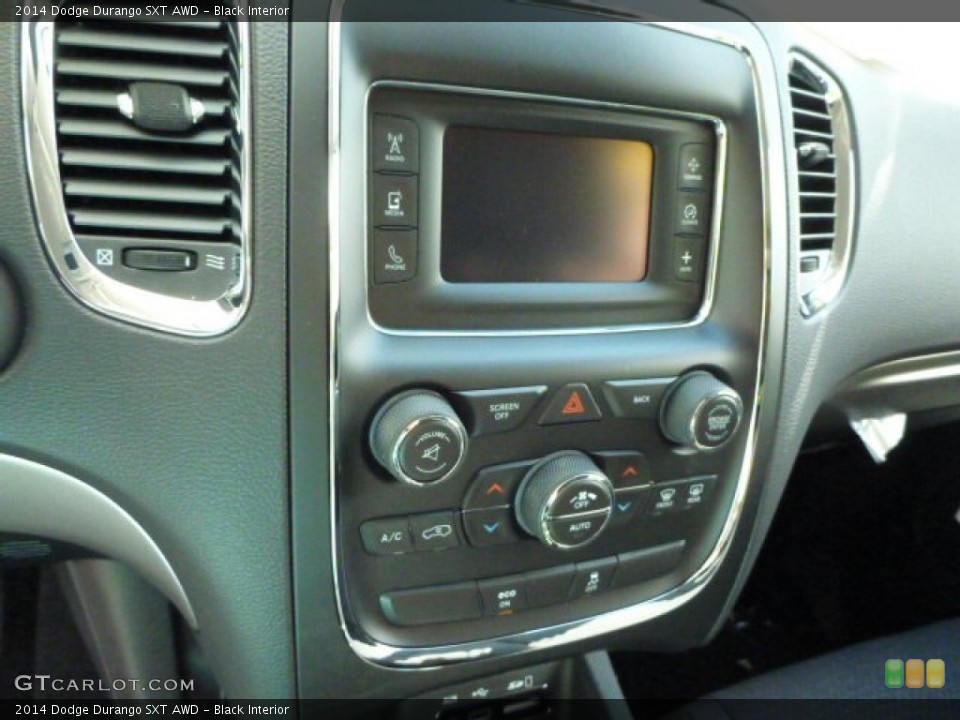 Black Interior Controls for the 2014 Dodge Durango SXT AWD #85761186