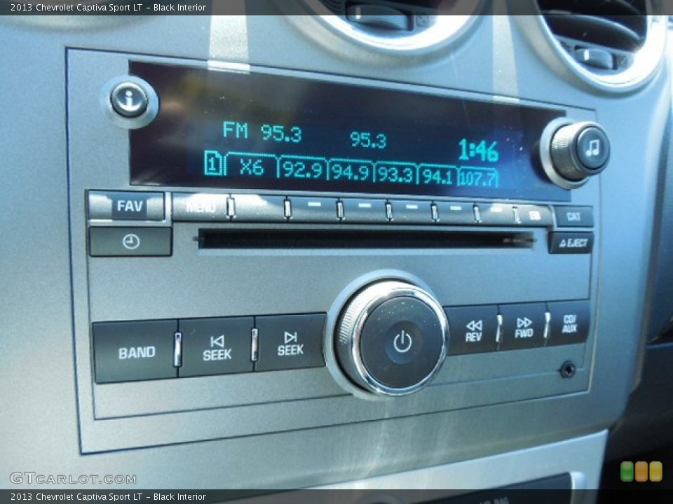 Black Interior Audio System for the 2013 Chevrolet Captiva Sport LT #85761568