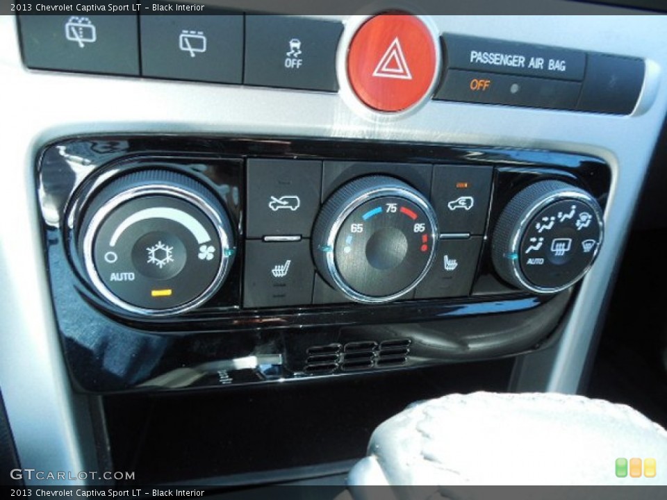 Black Interior Controls for the 2013 Chevrolet Captiva Sport LT #85761591