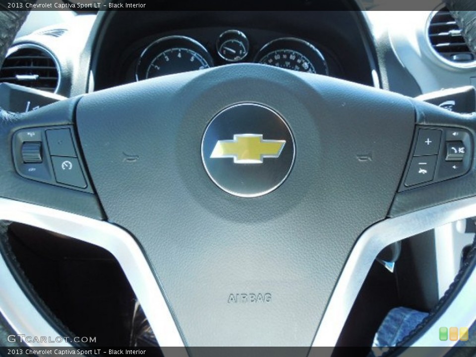 Black Interior Controls for the 2013 Chevrolet Captiva Sport LT #85761612