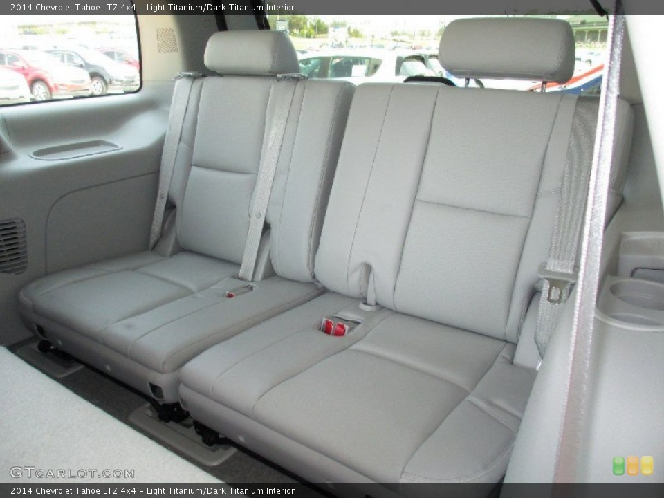 Light Titanium/Dark Titanium Interior Rear Seat for the 2014 Chevrolet Tahoe LTZ 4x4 #85770708