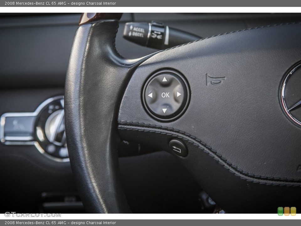 designo Charcoal Interior Controls for the 2008 Mercedes-Benz CL 65 AMG #85771355