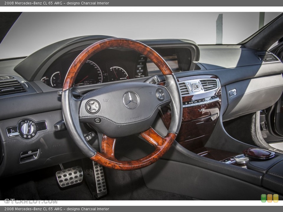 designo Charcoal Interior Dashboard for the 2008 Mercedes-Benz CL 65 AMG #85771390